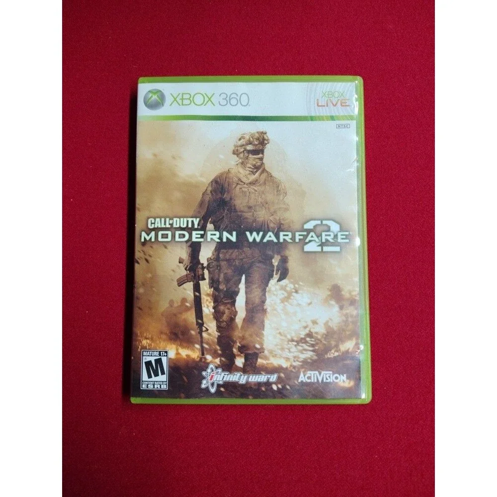 Call of Duty: Modern Warfare 2 (Microsoft Xbox 360, 2009) COMPLETE CIB